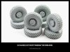 1/35 BTR "Bumerang" Wheels Set (8 pcs) for Panda Hobby