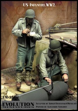 1/35 WWII US Infantry #4