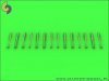 1/72 Static Dischargers - Type Used on Sukhoi Jets (14 pcs)