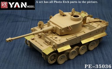 1/35 Tiger I Early Detail Up Set for Rye Field Model 5001/5050