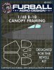 1/48 B-1B Lancer Canopy Framing for Revell