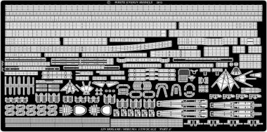 1/350 IJN Mogami Class Cruiser Detail Etching Parts for Tamiya