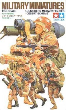 1/35 US Modern Military Figures "Desert Scheme"