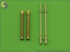 1/48 Italian Machine Gun Breda SAFAT 7.7mm Barrels (2 pcs)