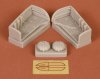 1/48 Arado Ar234 Wheel Bays for Revell/Hasegawa