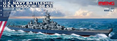 1/700 USS Missouri BB-63 Battleship