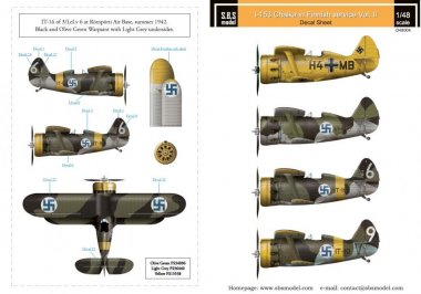 1/48 Polikarpov I-153 Chaika, WWII Finnish Air Force Vol.2
