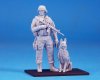 1/35 Modern US K-9 Dog w/ The Handler