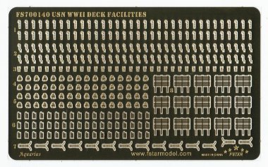 1/700 WWII USN Vessel Deck Facilities