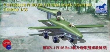 1/35 German V-1 Fieseler Fi-103RE-3 Flying Bomb (Trainer)