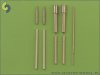 1/48 Fw190A-7~A-8 Armament (MG-131, MG-151) Barrels & Pitot Tube