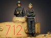1/35 WWII German Panzer Commander Set (2 Figures)