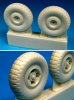 1/32 Spitfire Z-Block 4 Slot Main Wheels