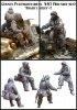 1/48 WWII German Panzergrenadiers (Wounded Men) "Baker's dozen"