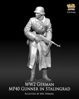 1/16 WWII German MP40 Gunner in Stalingrad