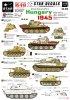 1/35 German Tanks in Hungary 1945 "Panther G, Tiger 2, Marder 2"