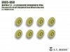 1/35 Russian BTR-80 APC Weighted Narrow Type Wheels (8 pcs)