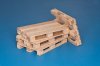 1/35 Natural Wood Pallets (4 pcs, Self Assembly Kit)