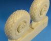 1/32 P-51 Mustang Diamond Tread Main Wheels