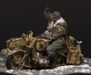 1/35 WWII German Motorcycle Crew