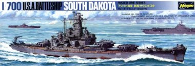 1/700 USS Battleship BB-57 South Dakota