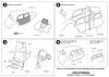 1/48 Citroen Traction 11CV Staff Car Detail Set for Tamiya