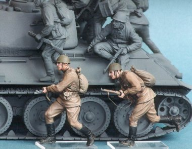 1/35 Soviet Motor Rifle Troops #5, Summer 1943-45