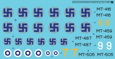 1/48 Messerschmitt Bf109G-6 in Finnish Service