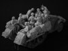 1/35 IDF Half-Track Crew Full Set (12 Figures with Stowage)