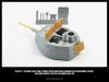 1/35 T-50 Tank Turret w/Additional Armor & Barrel for Hobby Boss