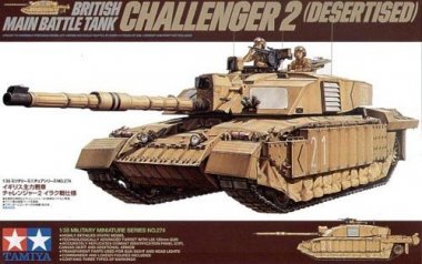 1/35 British Main Battle Tank Challenger 2 (Desertised)