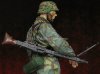 1/16 WWII German MG Gunner, 12 SS Panzer Division "HJ"