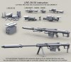 1/35 Barrett M107A1 Cal.50 LRSR and LRSR CQB
