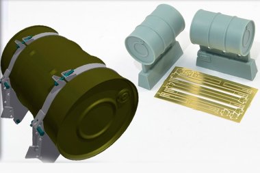 1/35 Fuel Barrels 150 Liters for T-54, T-55