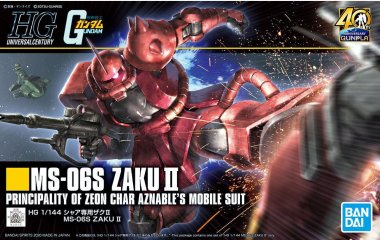 HGUC 1/144 MS-06S Zaku II, Char Aznable's Customize