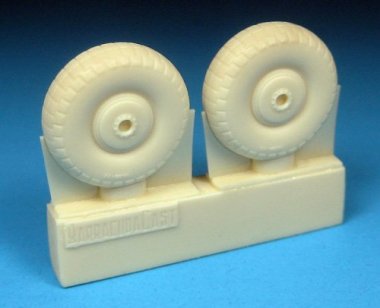 1/72 Beaufighter Late Wheels - Treaded Tyres