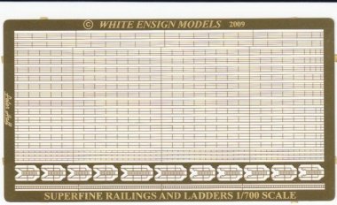 1/700 Super Fine Rails & Ladders