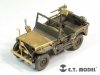 1/35 WWII US Willys MB Jeep Detail Up Set for Tamiya 35219