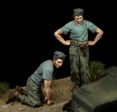 1/35 WWII USMC Mechanics