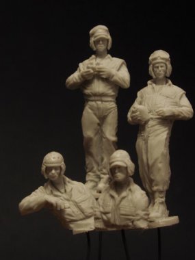 1/35 US Pershing Tank Crew, Korea War