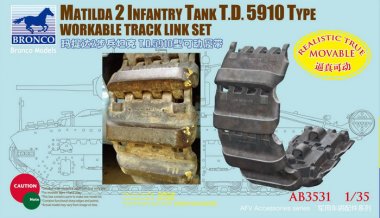 1/35 Matilda Mk.II T.D.5910 Type Workable Track Link Set