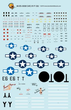 1/48 P-38 Lightnings, Wicked Women Pt.1