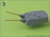 1/350 IJN Takao Class 20cm (10 pcs), 12.7cm (8 pcs) Barrels