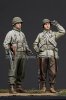 1/35 WWII US Infantry Set (2 Figures)