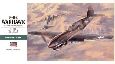 1/48 P-40E Warhawk "US Army Air Force Fighter"