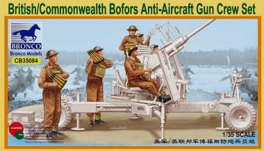 1/35 WWII British/Commonwealth Bofors Gun Crew Set