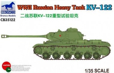 1/35 WWII Russian Heavy Tank KV-122