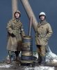 1/35 WWII US Military Police & GI with Stove, Ardennes 1944