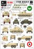 1/35 Egyptian Tanks 1950s, BTR-152/Sherman/T-34-85/SU-100/JS-3M
