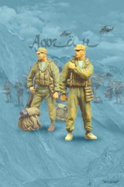 1/35 Soviet Recon Company, Airborne Troops #5, 1979-89